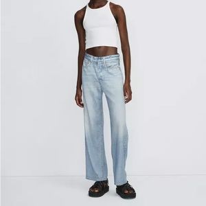 NEVER WORN Rag & Bone Liquid Miramar Logan Jeans size 27